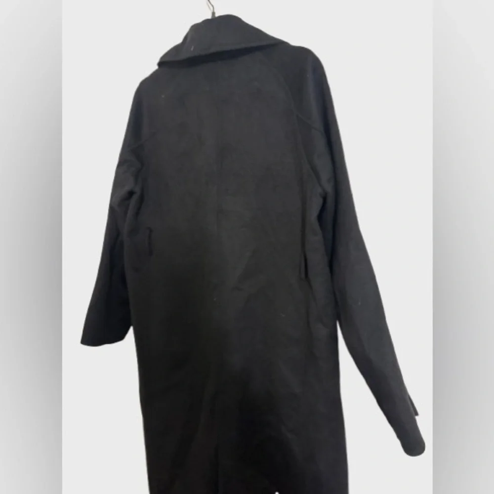 Uniqlo Elegant Black Trench Coat - Picture 2 of 8